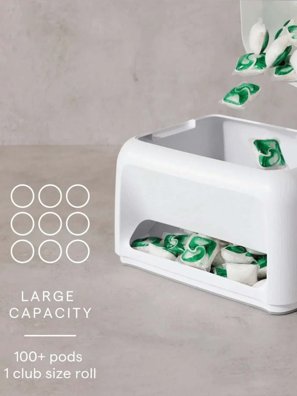 youCopia SinkSuite 2-in-1 Under Sink Trash Bag And Dish Pod Dispenser